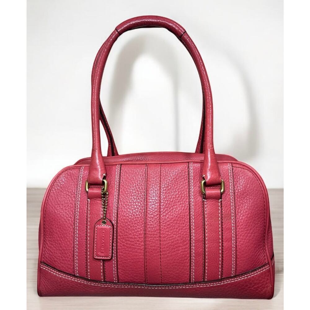 Y2K Coach 10526 Hamilton Pebble Leather Satchel Bag